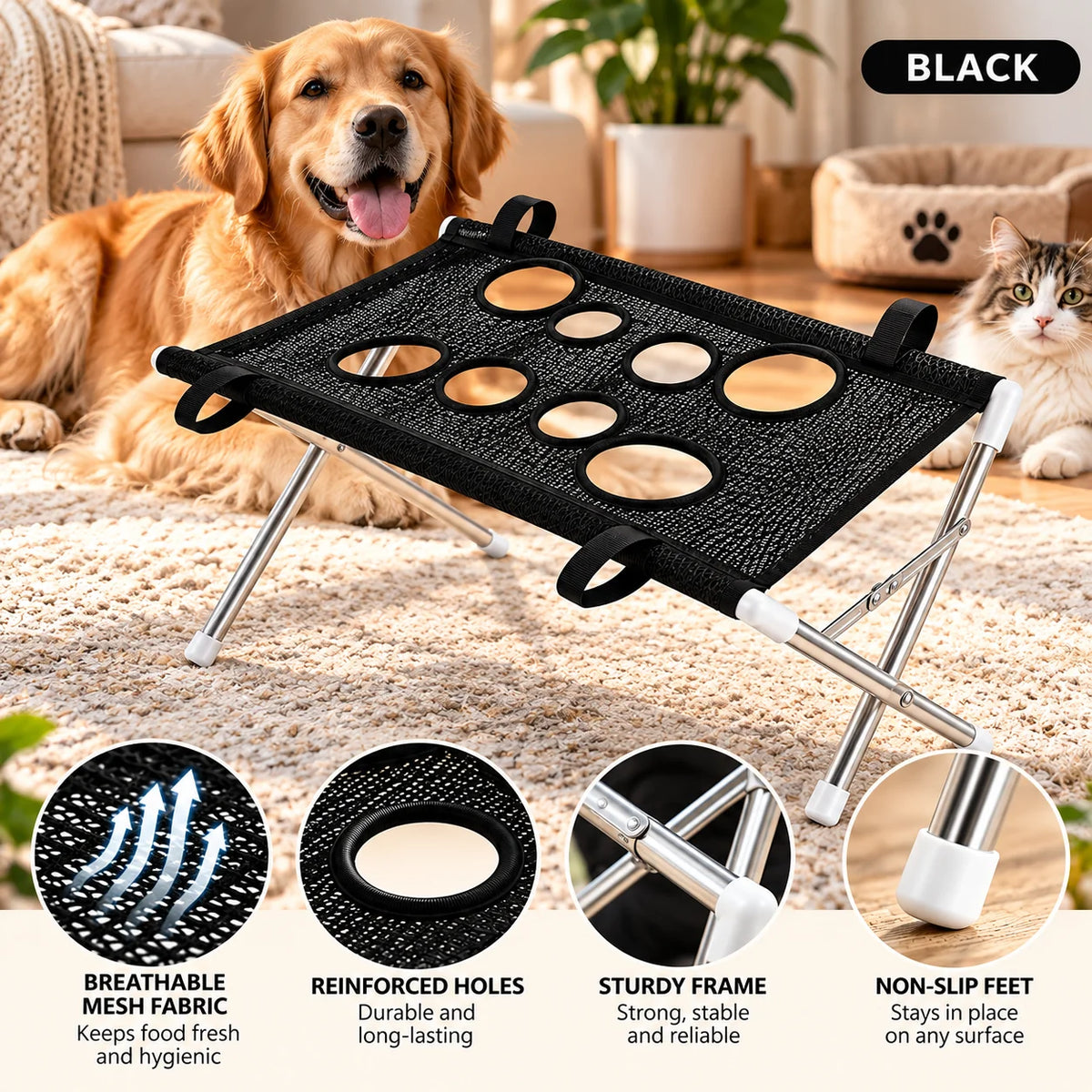 Paw Hammock Bath Stand